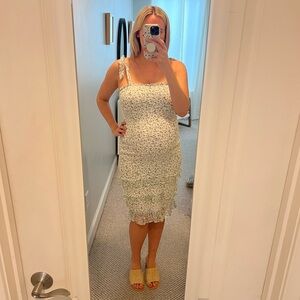Abercrombie & Fitch Petite Smocked Maternity Dress
